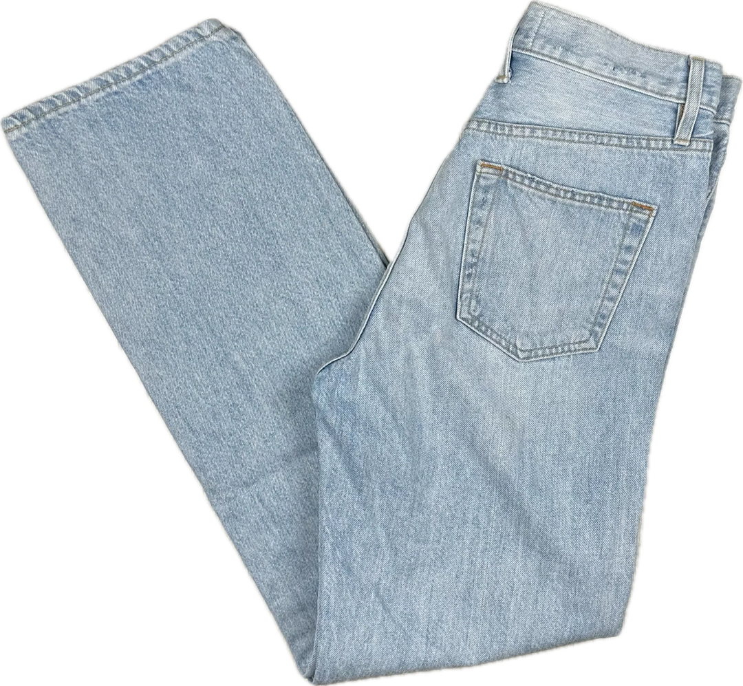 Slvrlake USA Made 'London' High Straight Jeans   - Size 28