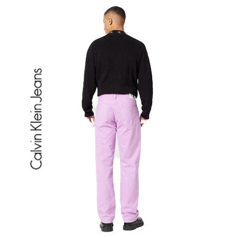 NWT - Calvin Klein '90s Straight' Orchid Mens Relaxed Jeans - Size 33