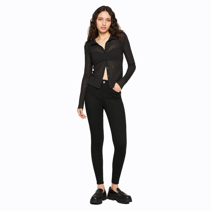 NWT - Calvin Klein Ladies Black High Rise Skinny- Size 24/30