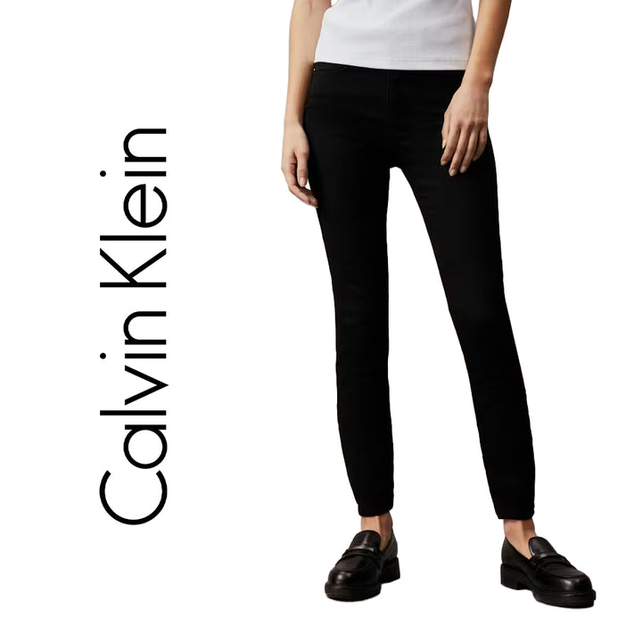 NWT - Calvin Klein Ladies Black High Rise Skinny Ankle- Size 25"