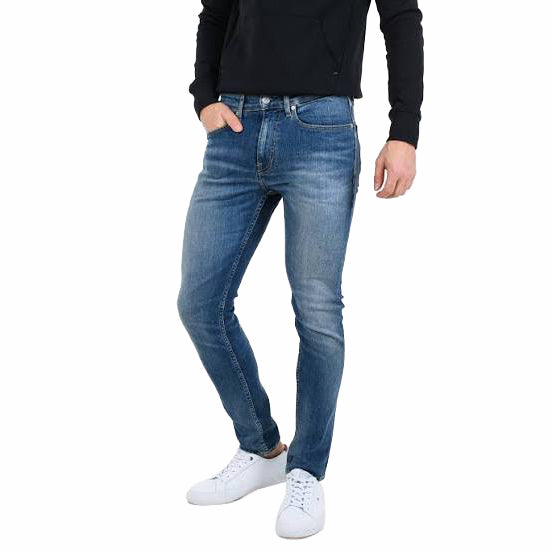 Calvin Klein Mens CKJ016 Skinny Jeans - Size 38