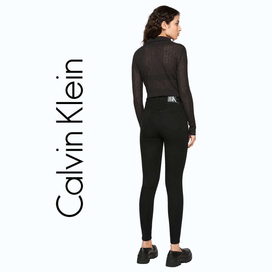 NWT - Calvin Klein Ladies Black High Rise Skinny- Size 24/30