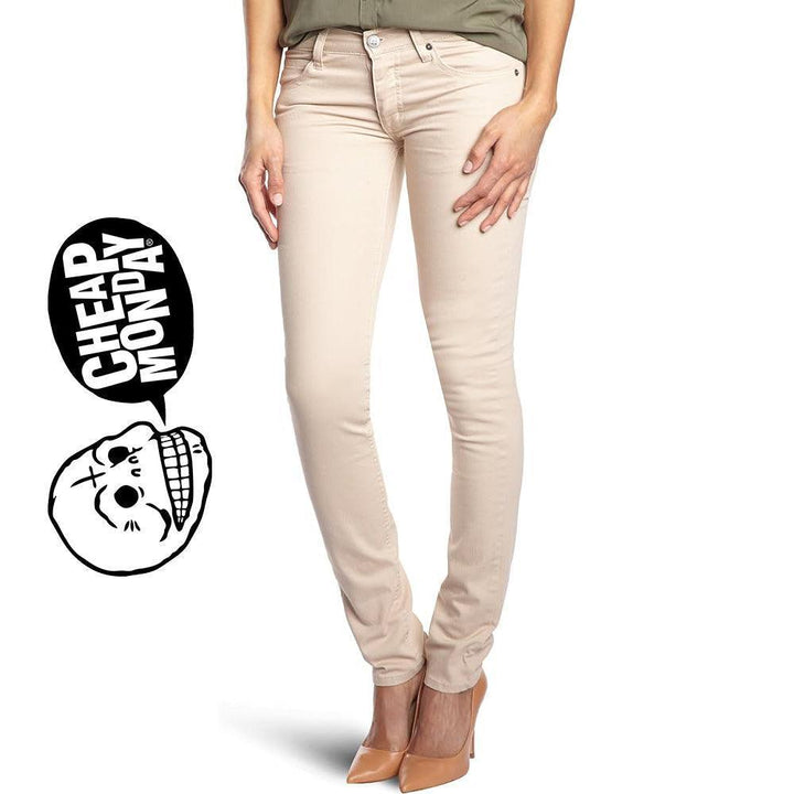 NWT - Cheap Monday 'Narrow Beige' Skinny Jeans - Size 29//32 - Jean Pool