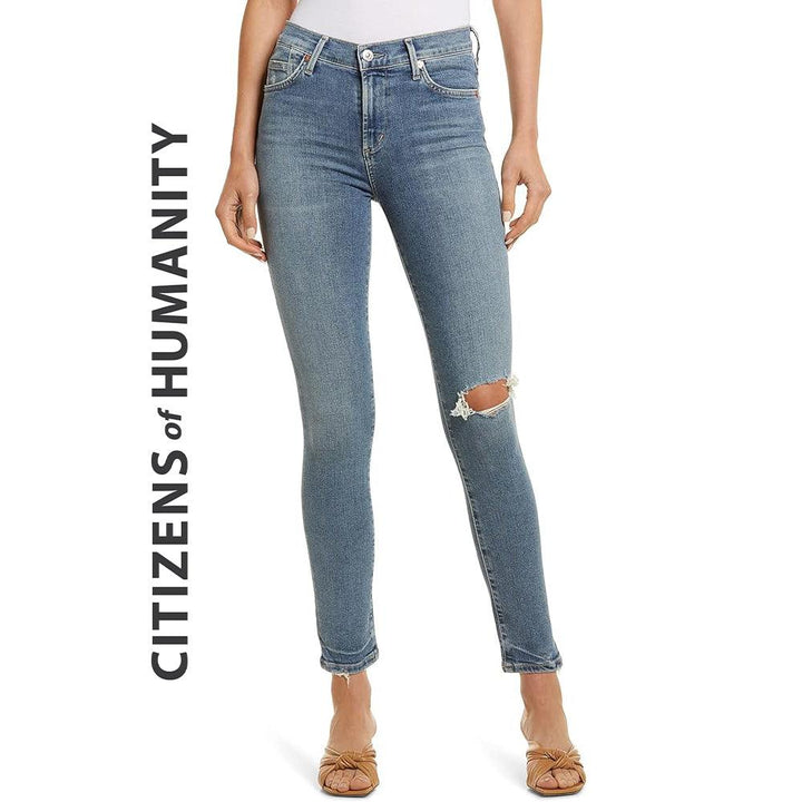 NEW -Citizens of Humanity ‘Rocket Ankle’ Surf Spray Jeans - Size 32