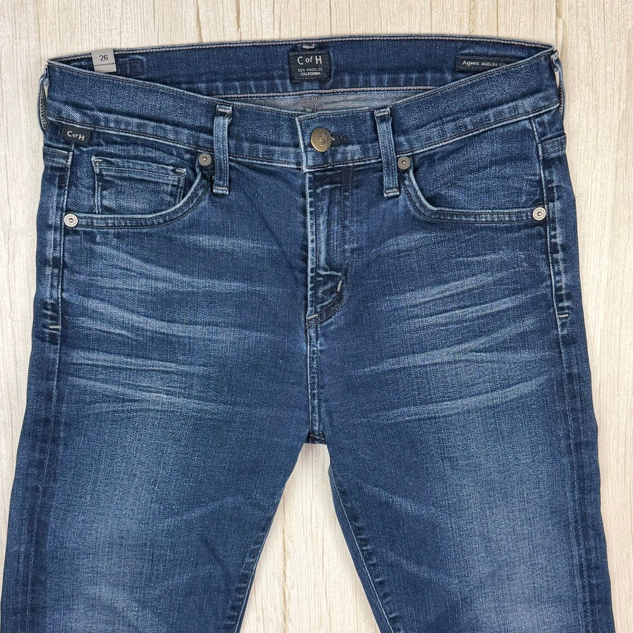 Citizens of Humanity 'Agnes' Stretch Slim Straight Jeans - Size 26