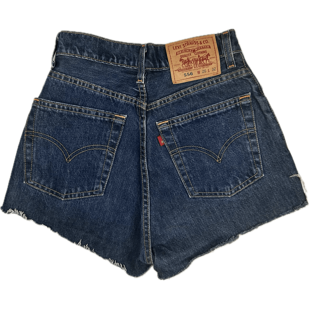 Levis 556 Vintage Australian Made Cut Off Shorts - Suit Size 24 - Jean Pool