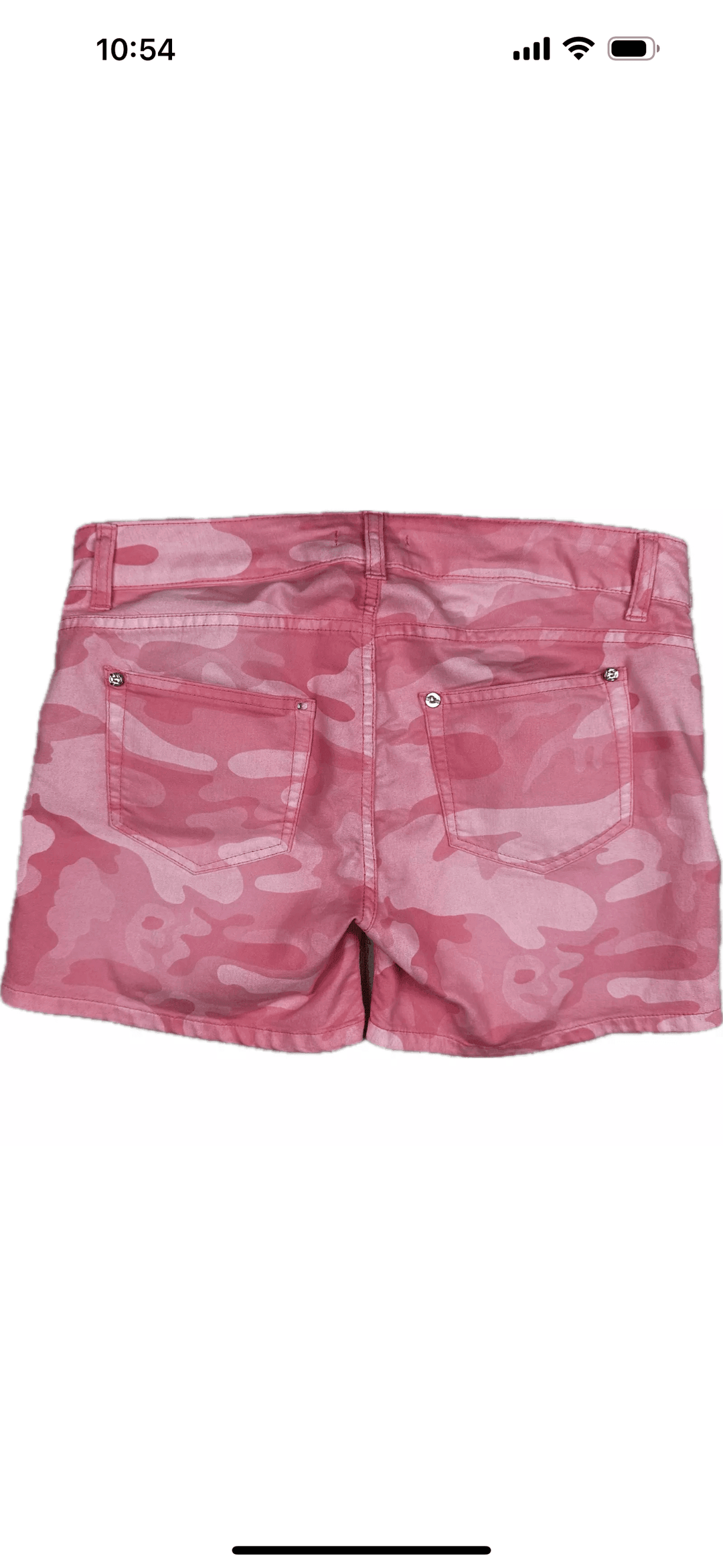 Blugirl Folies Peachy Camouflage Print Boy Shorts -Size 29