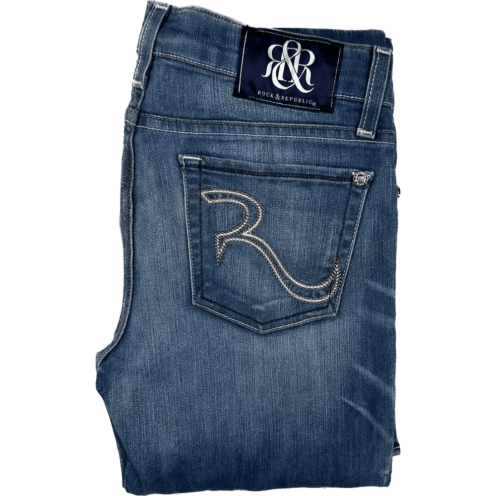 Rock & Republic Y2K 'Stella' Low Rise Jeans- Size 28 - Jean Pool