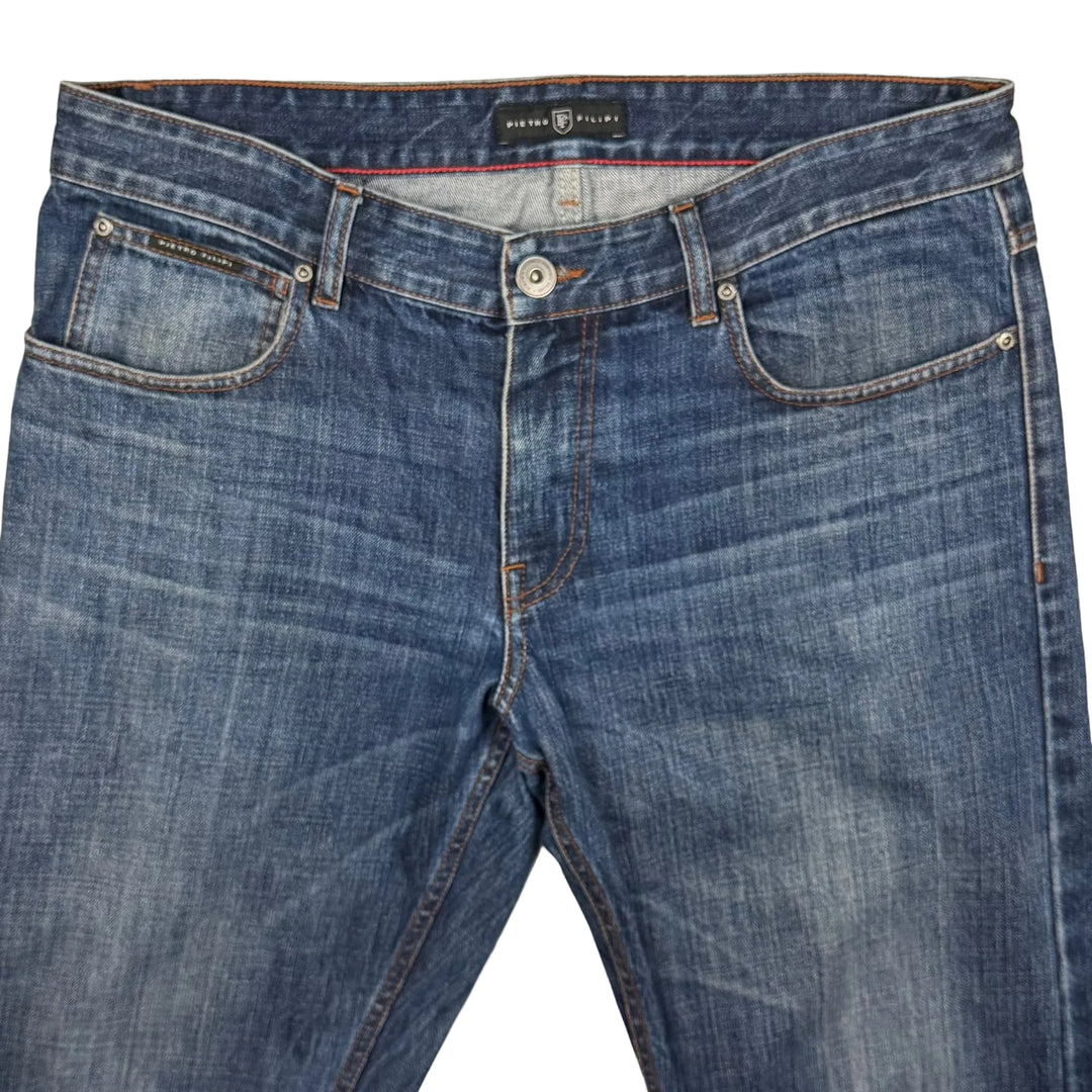 Pietro Filipi Denim Regular Straight Fit Jeans -Size 36