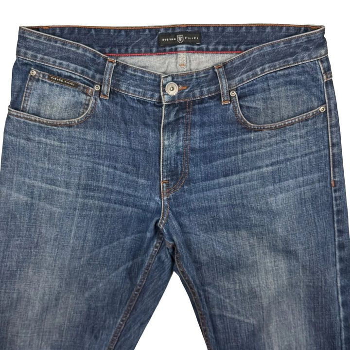 Pietro Filipi Denim Regular Straight Fit Jeans -Size 36