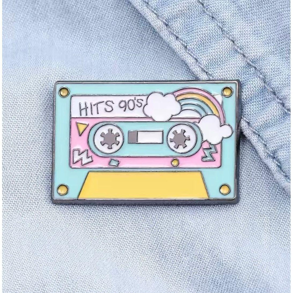 Hits of the 90’s Cassette- Enamel Pin - Jean Pool