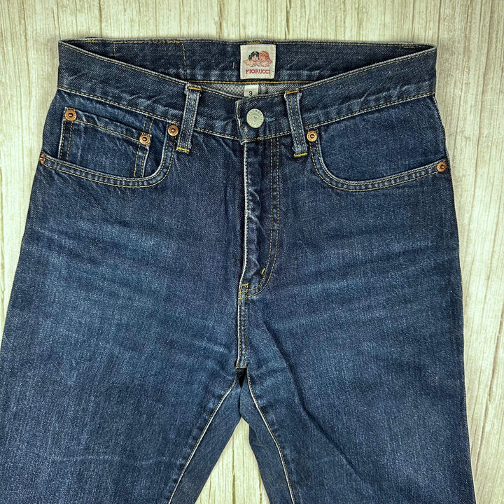 Fiorucci 90's Classic Bootcut  Denim Jeans- Suit Size 7/8