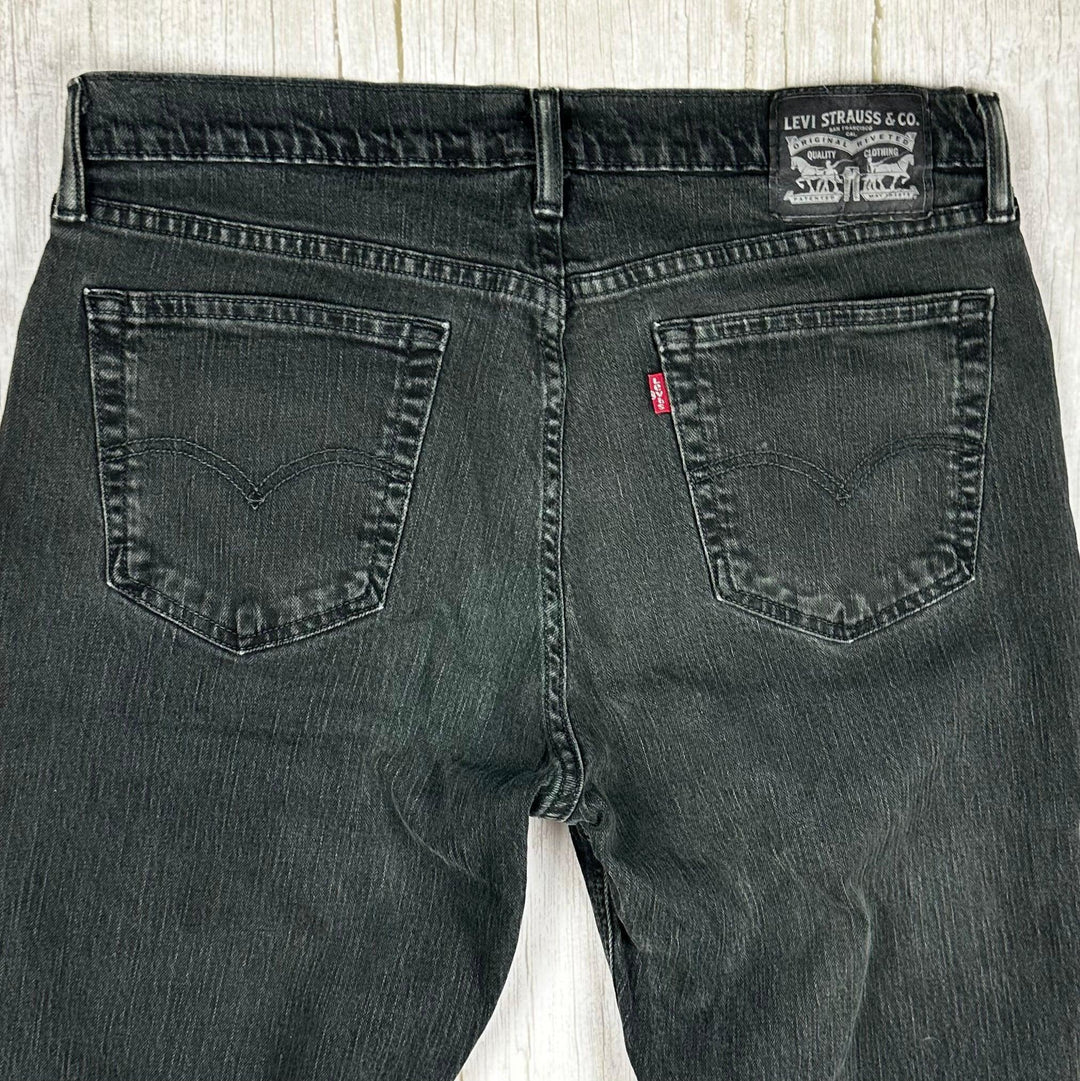 Levis Mens Black Classic Fit Jeans - Size 34/32