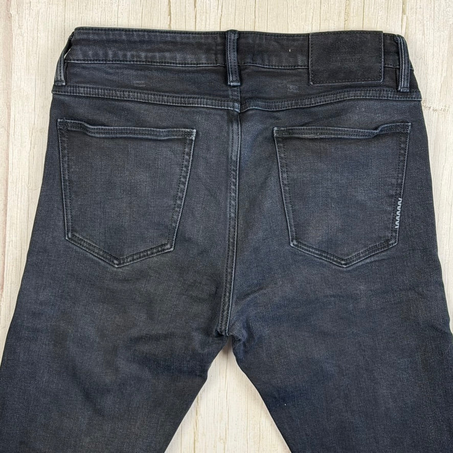 NEUW Mens 'IGGY Skinny' Stretch Tapered Black Jeans - Size 32/32