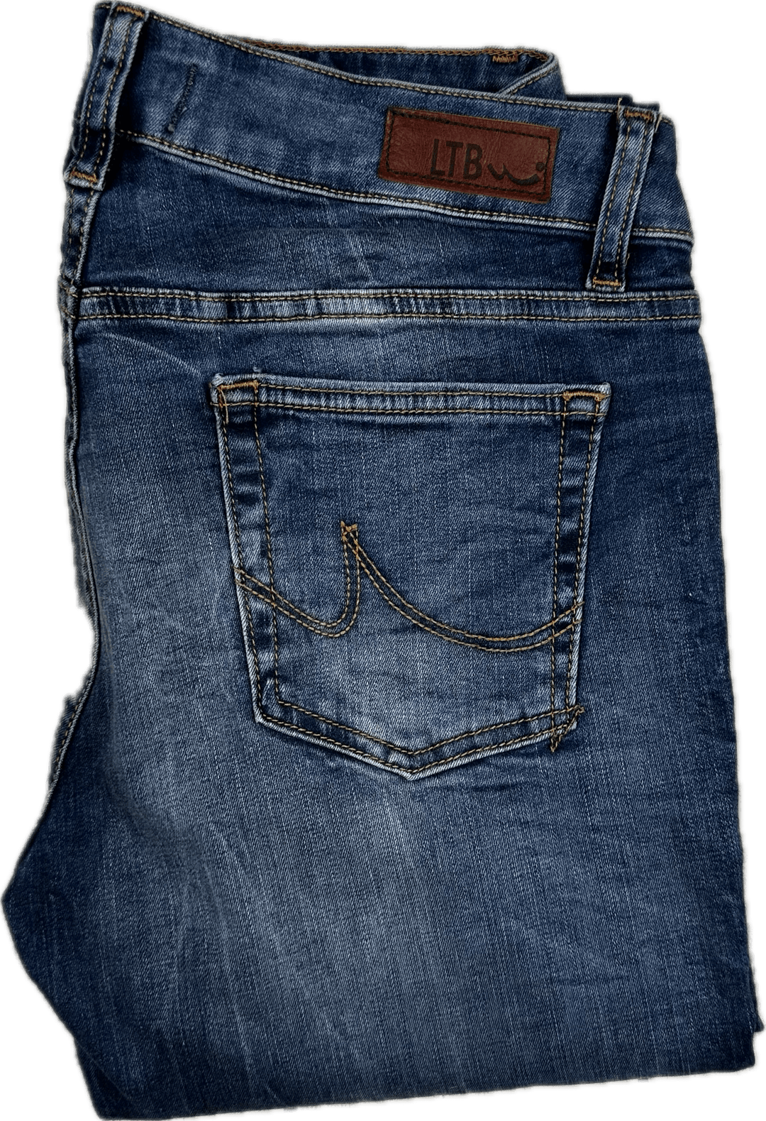 LTB Ladies 'Aspen Slim' Mid Rise Slim Straight Jeans -Size 30 - Jean Pool