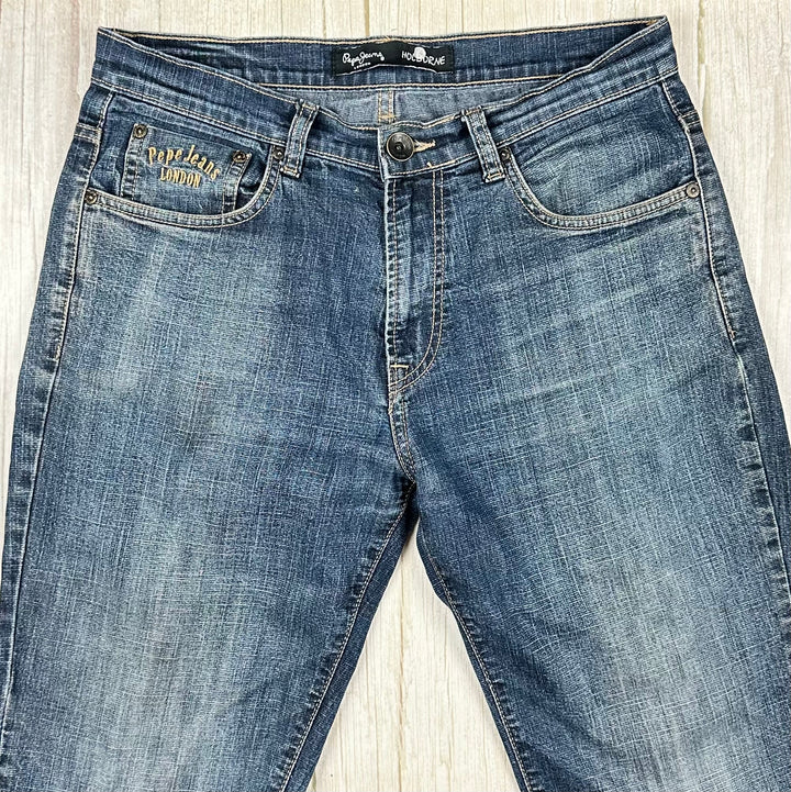 Pepe London- Mens 'Holborne' Classic Straight Jeans- Size 32/34