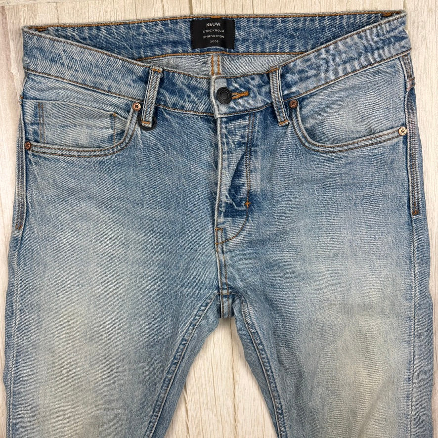 NEUW Mens 'IGGY Skinny'' Stretch Tapered Jeans - Size 32/32