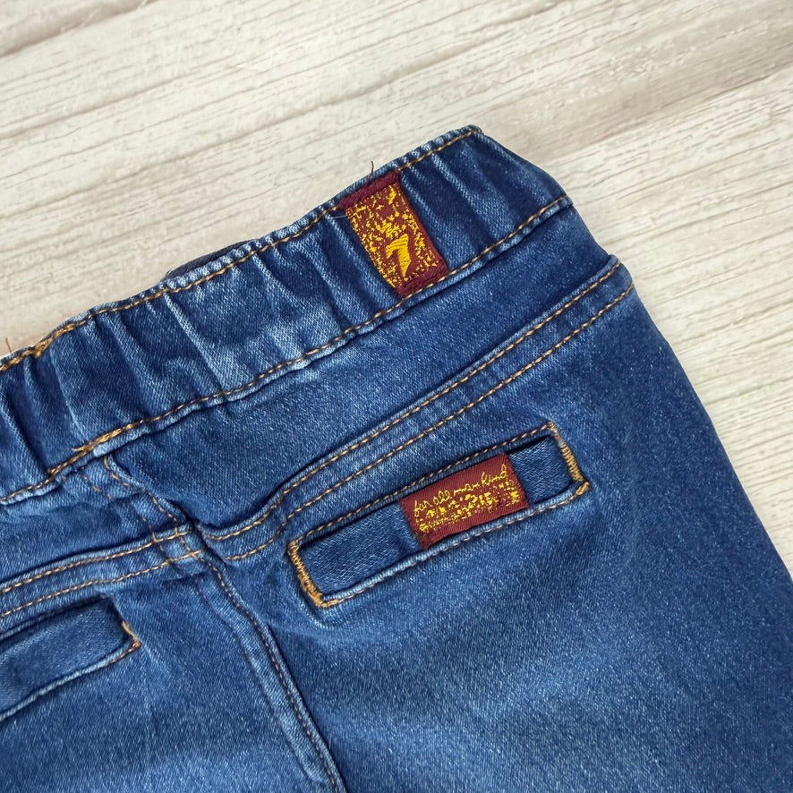 7 for all Mankind Kids Pull on Track Style Jeans Size-24M
