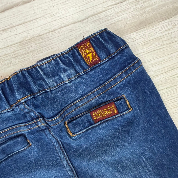 7 for all Mankind Kids Pull on Track Style Jeans Size-24M