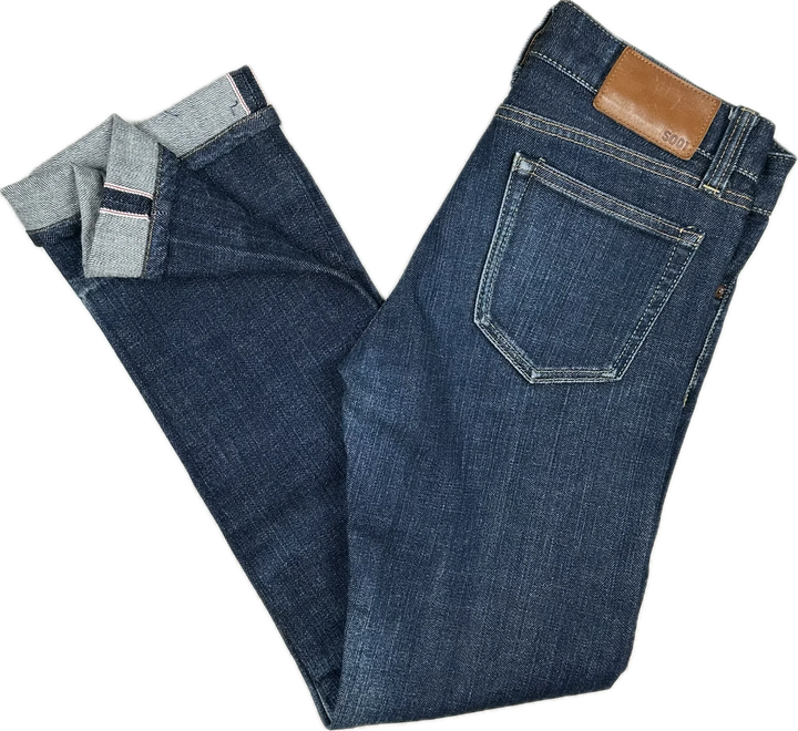 Selvedge Denim Slim Straight UJ Jeans - Suit Size 8/10