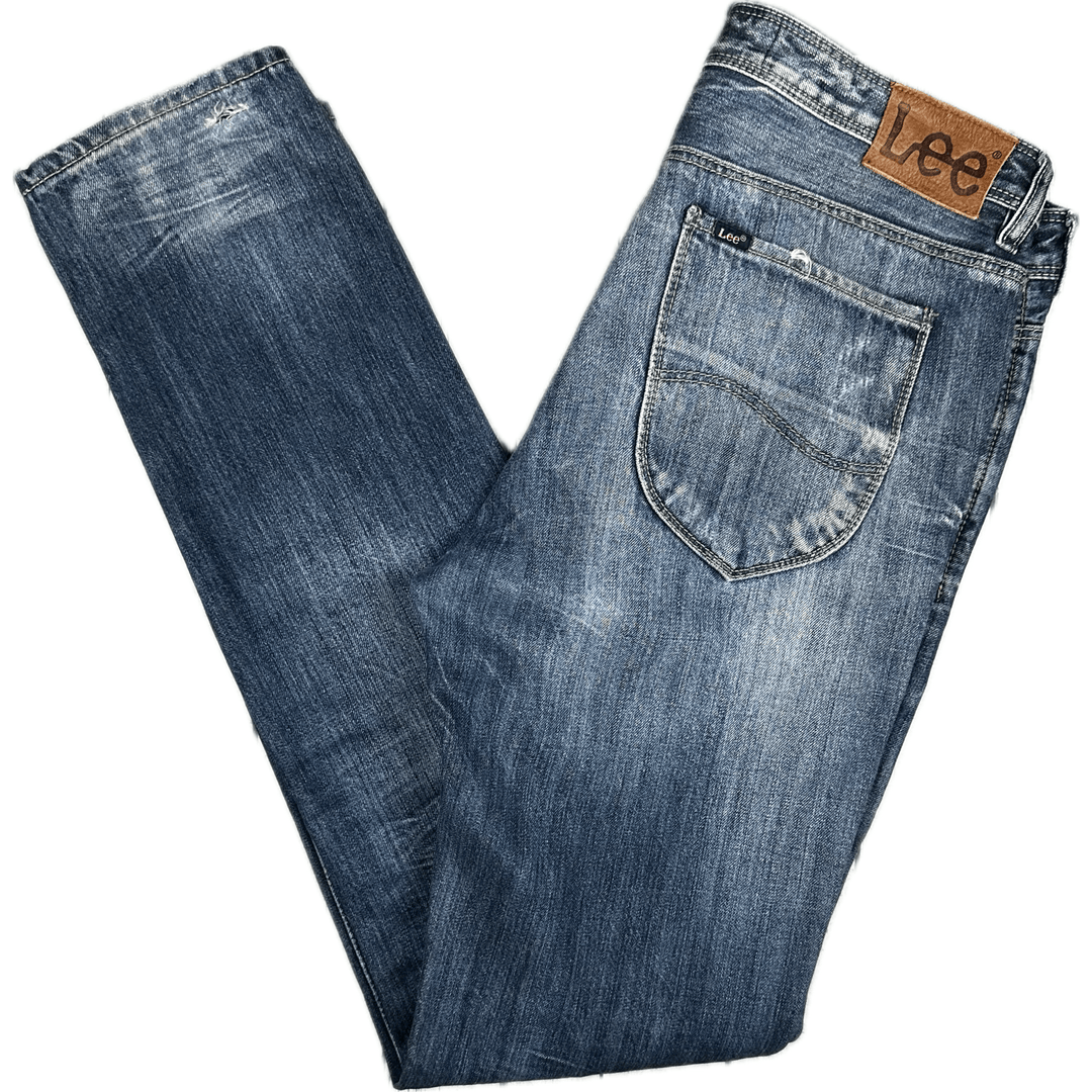 Lee Mens 'L2 Slim & Narrow' Denim Jeans -Size 34 - Jean Pool