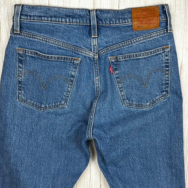 Levis Premium 501s Classic Ladies Denim Jeans -Size 28/30