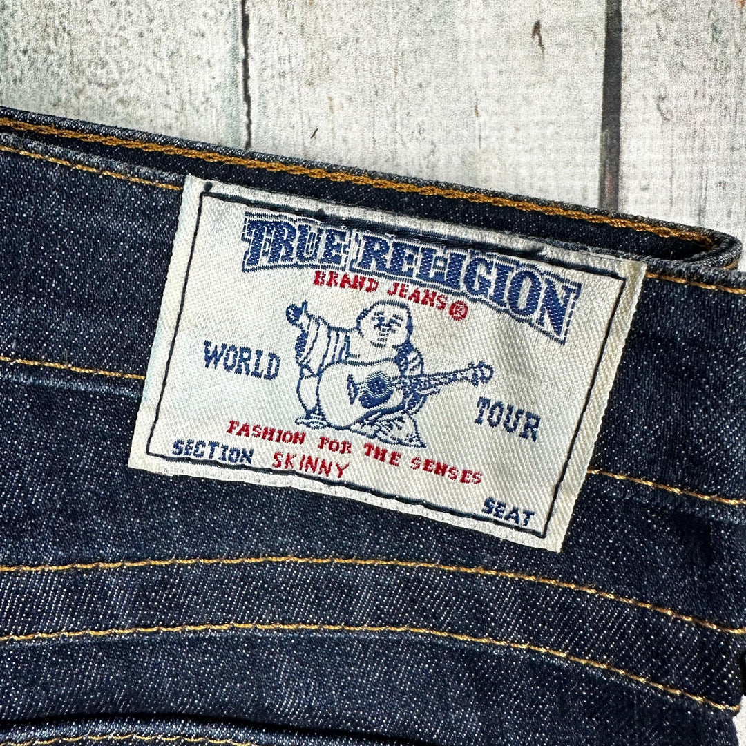 True Religion 'Skinny' Flap Pocket Jeans- Size 27 - Jean Pool