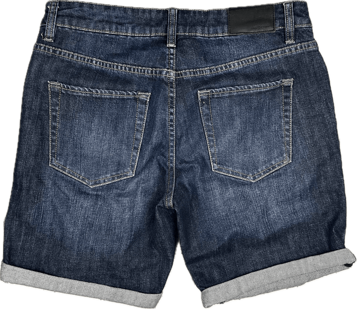 JAG Ladies Denim Bermuda Shorts - Size 10 - Jean Pool