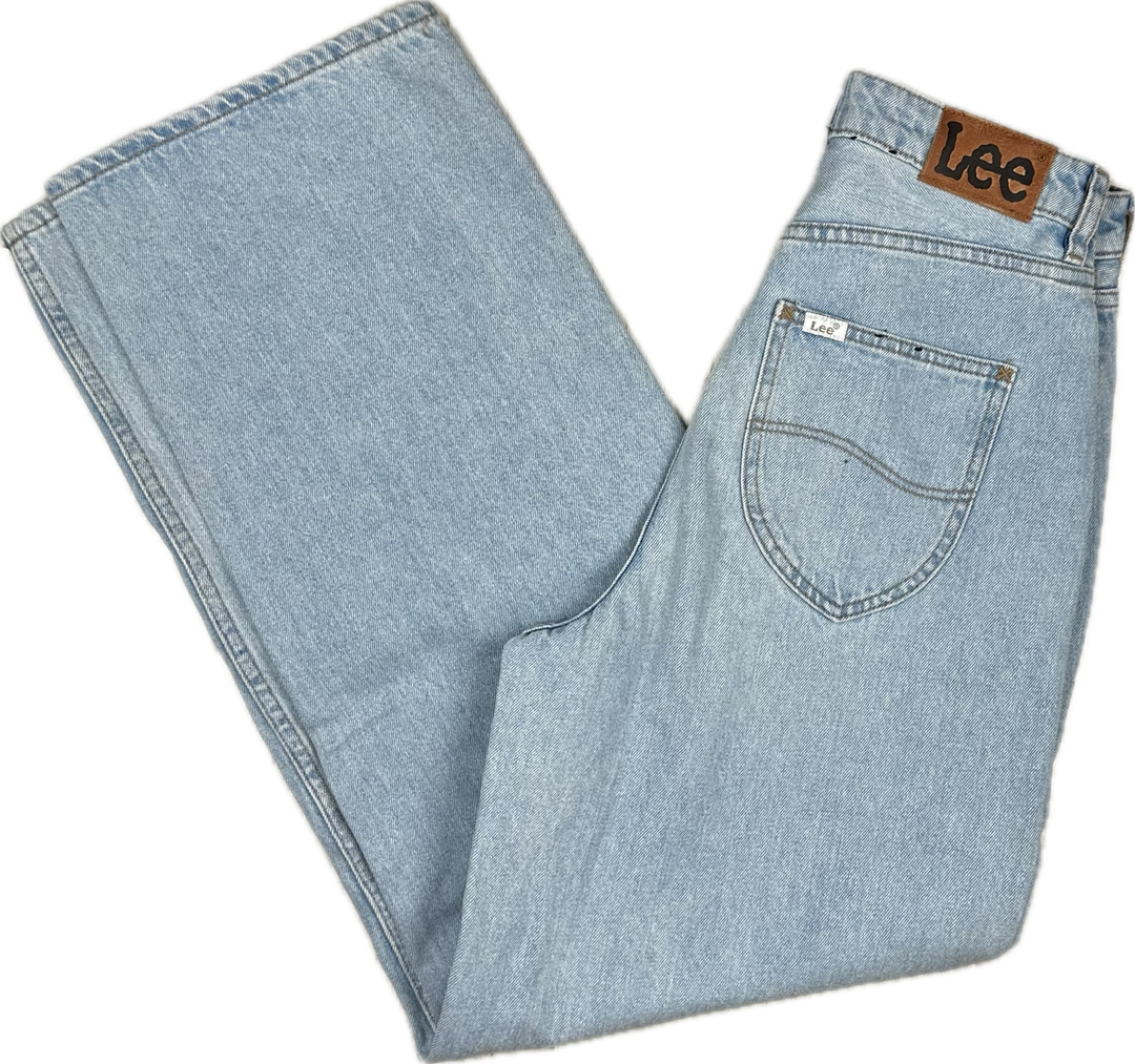 Lee Jeans 'High Baggy' Light Wash Jeans - Size 7 (25)