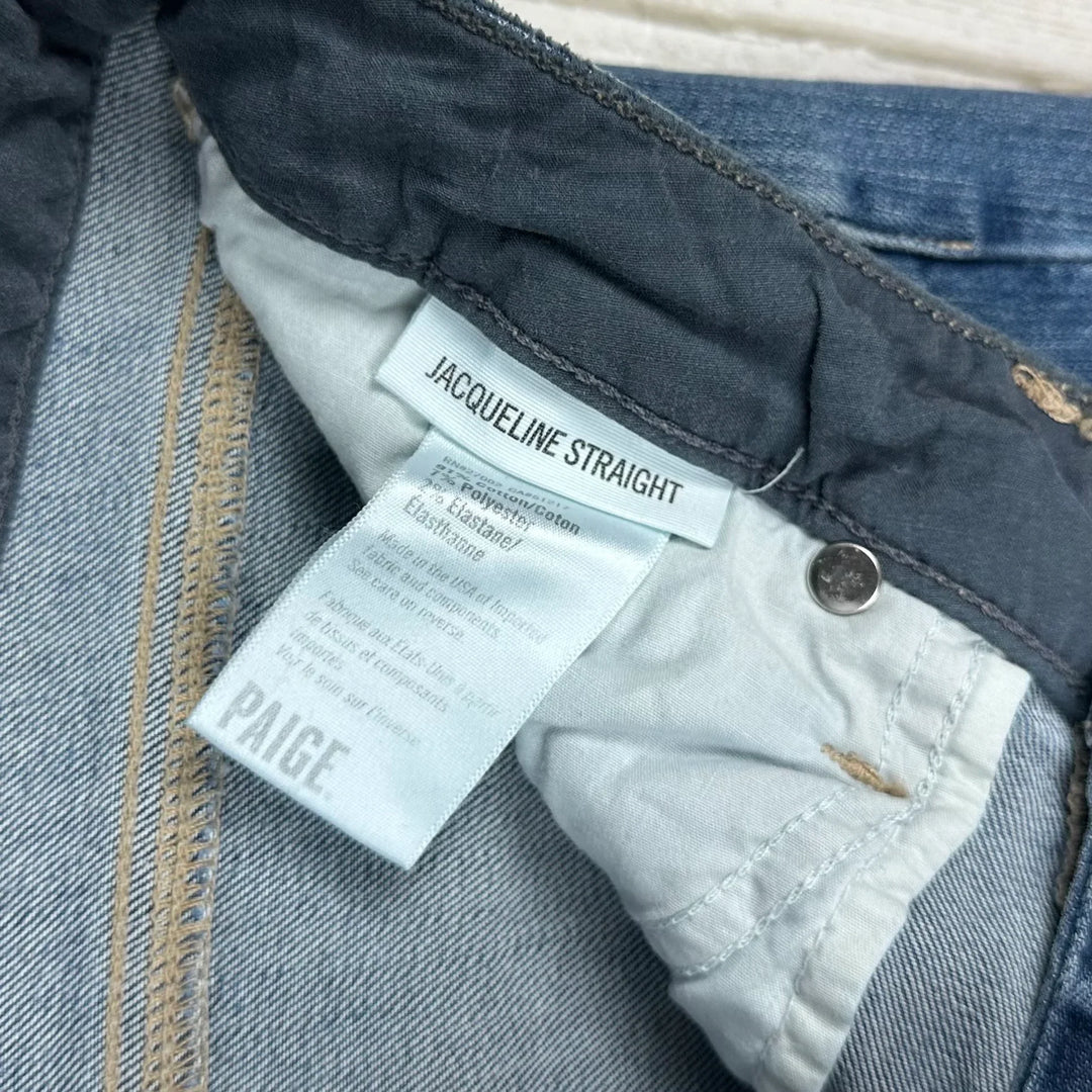Paige Denim 'Jacqueline Straight' Pryor Jeans- Size 28