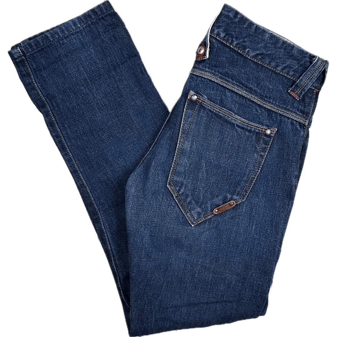 Cycle Made In italy Womens Selvedge Boy Fit Jeans -Size 29 - Jean Pool