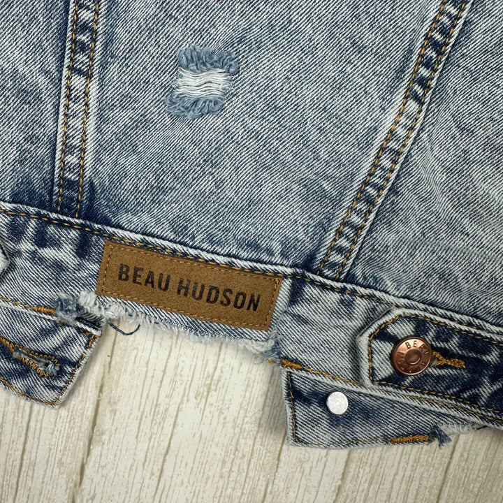 NWT- Beau Hudson Classic Denim Jacket - Size 6/12M
