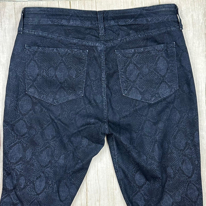 NYDJ  Snakeskin Printed Skinny Jeans -Size 8US or 12AU