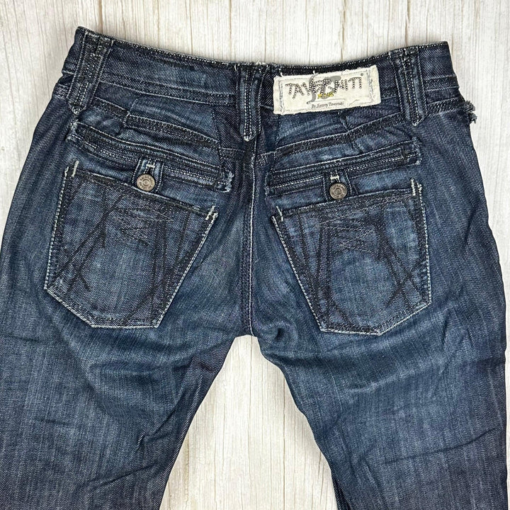 Tavertini Italy 'Janis Punk 18'  Denim Jeans RRP $500+- Size 29 Short