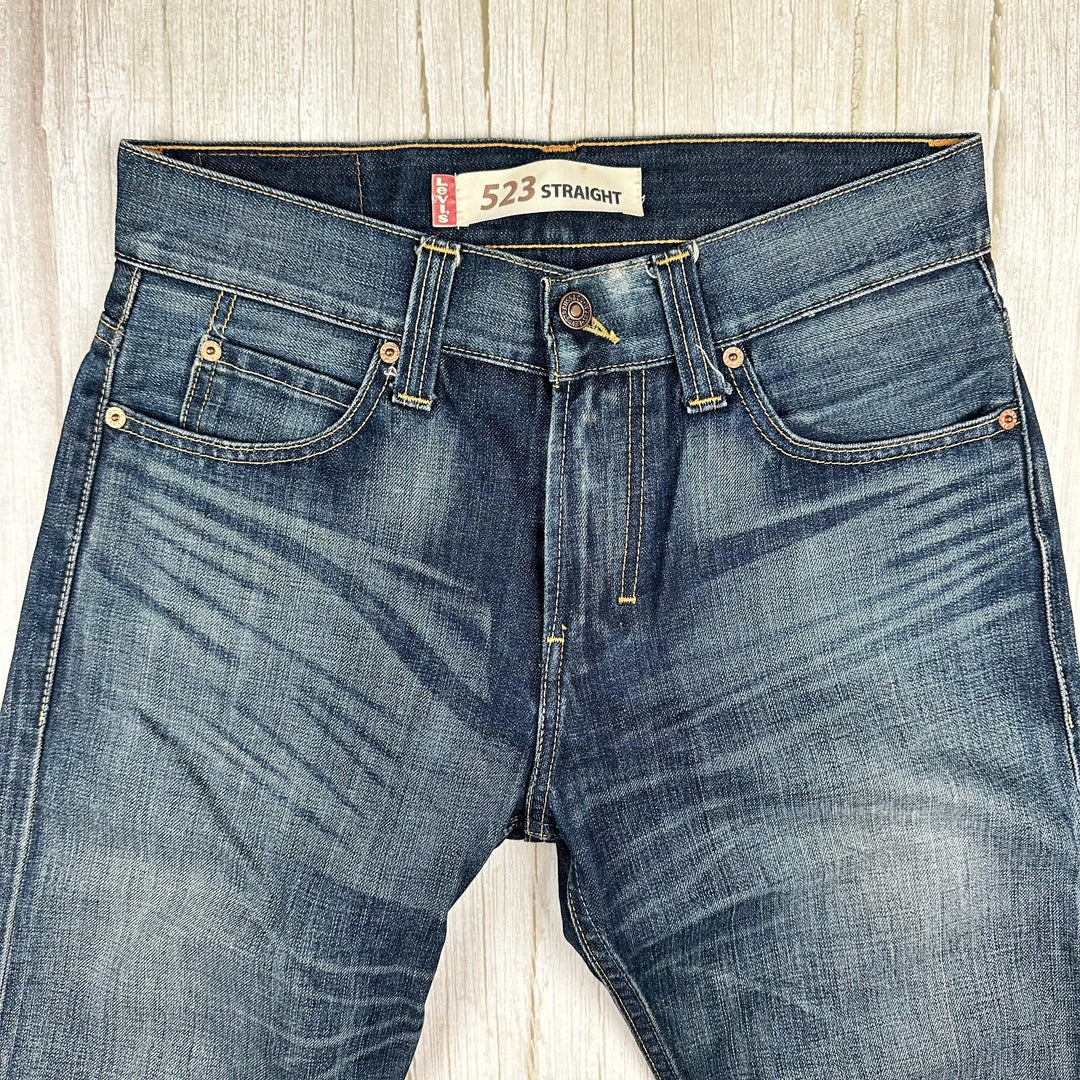 Levis Vintage 90's 523 Straight Denim Jeans - Size 29S - Jean Pool