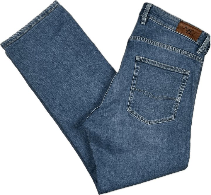 Rodd & Gunn Mens 'Regular Fit' Stretch Jeans - Size 36S