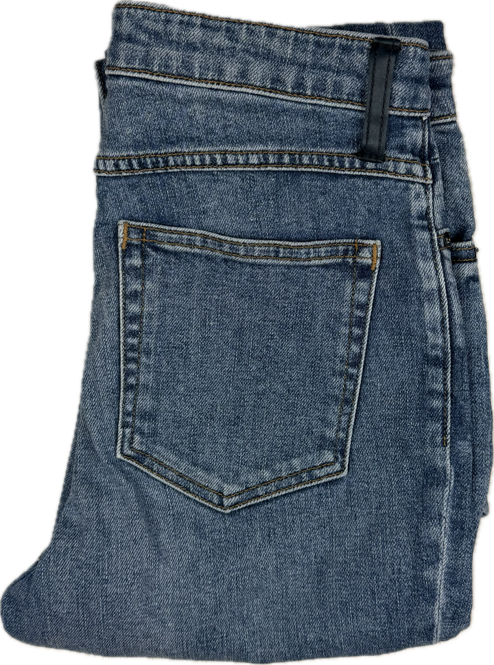 Alexander Wang Slim Straight 'Grip' Ankle Jeans Size 26