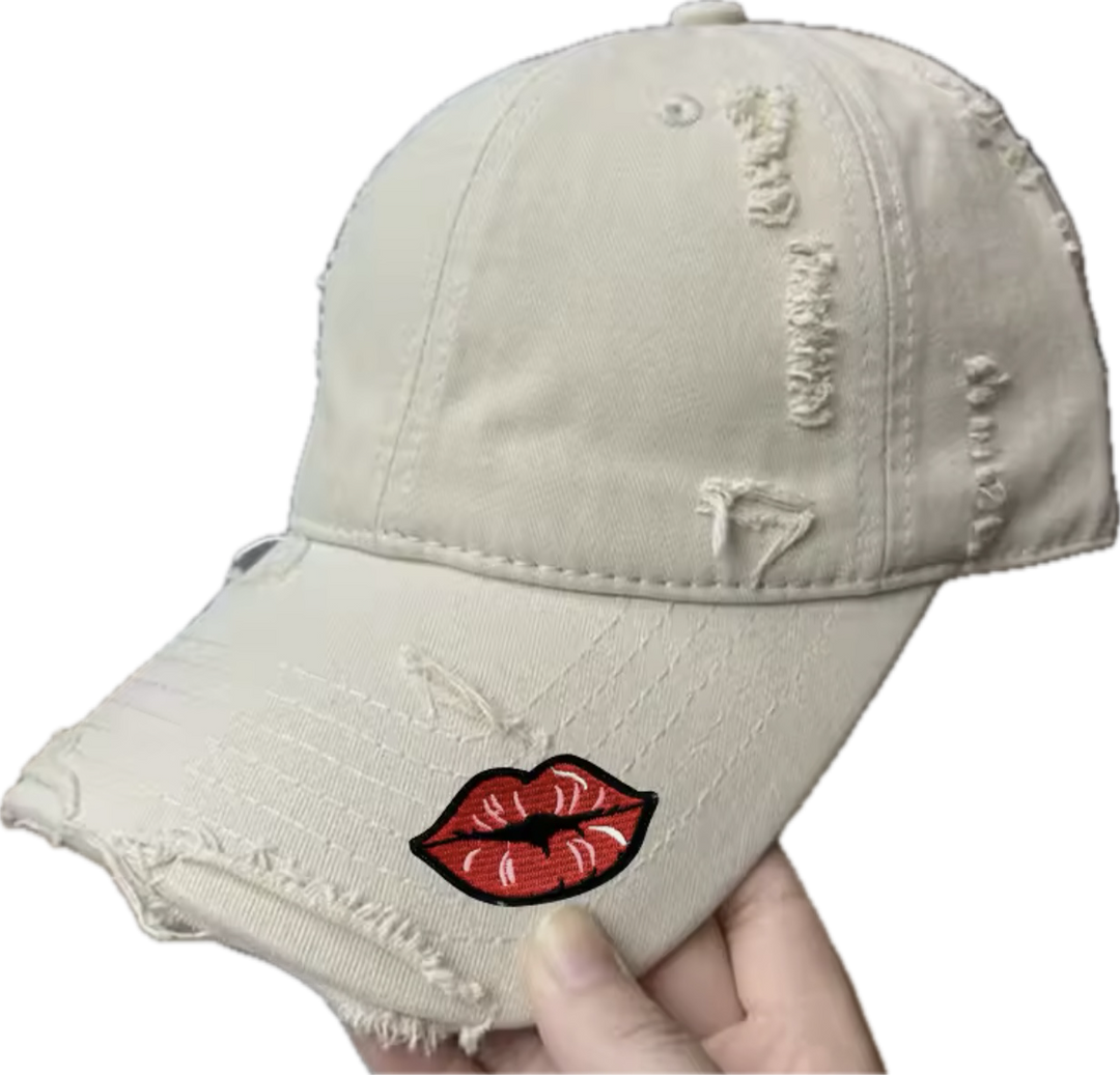 Lips- Embroidered Patch