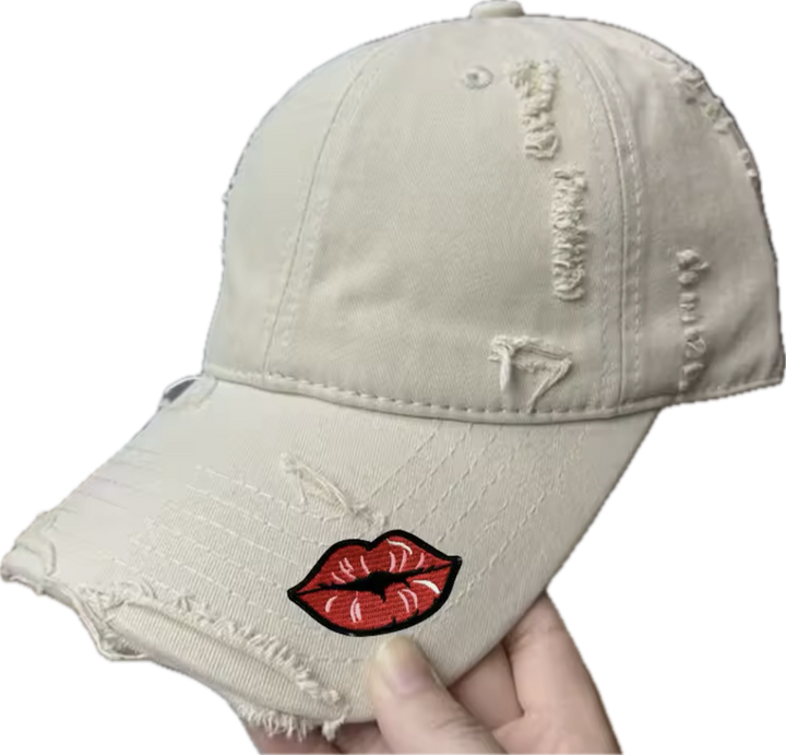 Lips- Embroidered Patch