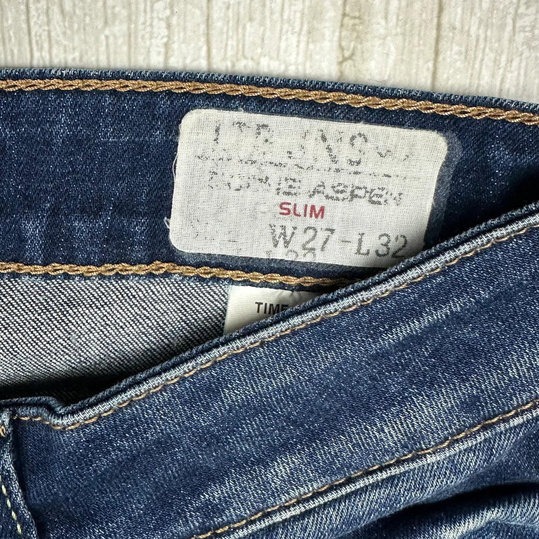 LTB Ladies 'Aspen' Low Rise Slim Straight Jeans -Size 27