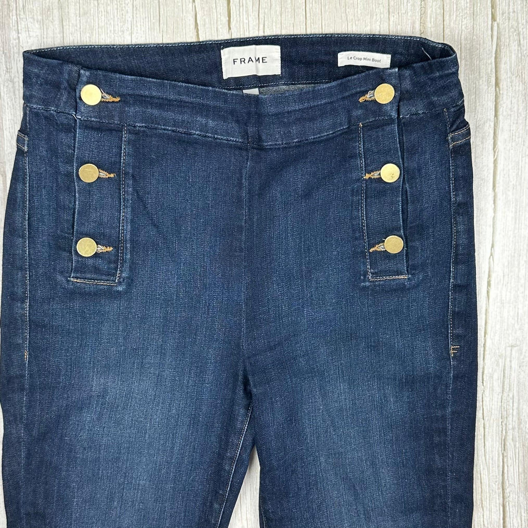 Frame Denim 'Le Crop Mini Boot' Sutherland Jeans  -Size 28