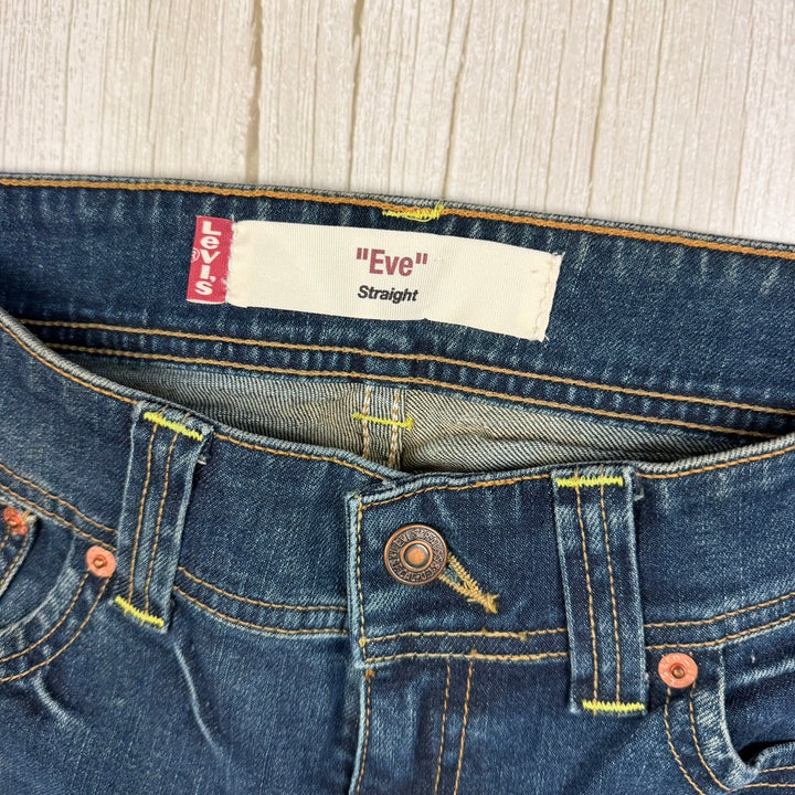 Levis Y2K 'Eve' Straight Red Tab Low Rise Jeans  -Suit Size 10/12