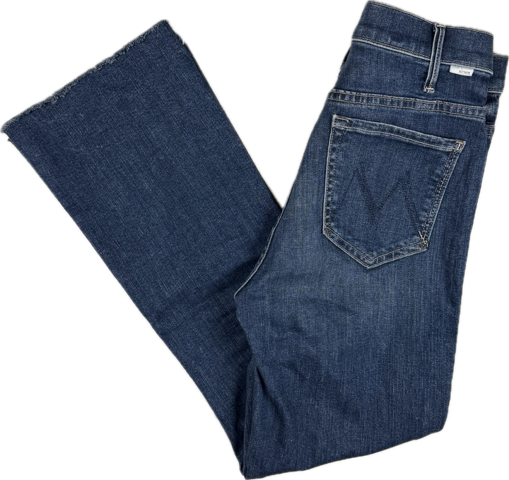 Mother 'The Hustler Ankle Fray' Boot Crop Jeans - Size 26