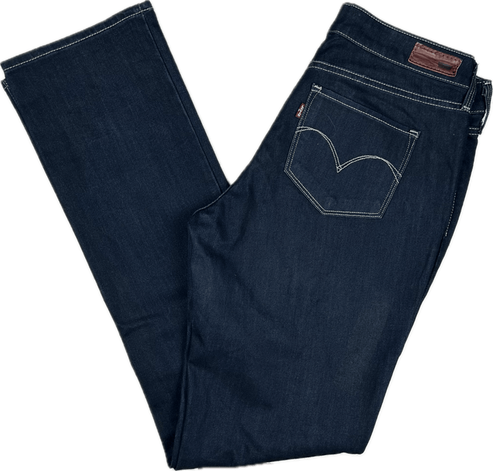 Levis Bold Curve Modern Rise Straight Levi's Jeans - Size 31