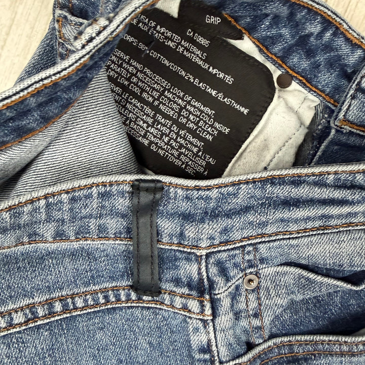 Alexander Wang Slim Straight 'Grip' Ankle Jeans Size 26