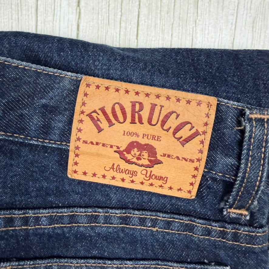Fiorucci 90's Low Rise Bootcut  Denim Jeans- Suit Size 6