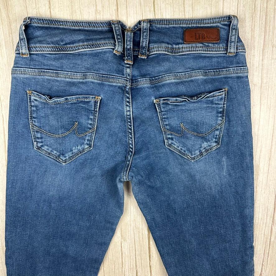 LTB Ladies 'Georget' Ankle Slim Distressed Jeans -Size 29