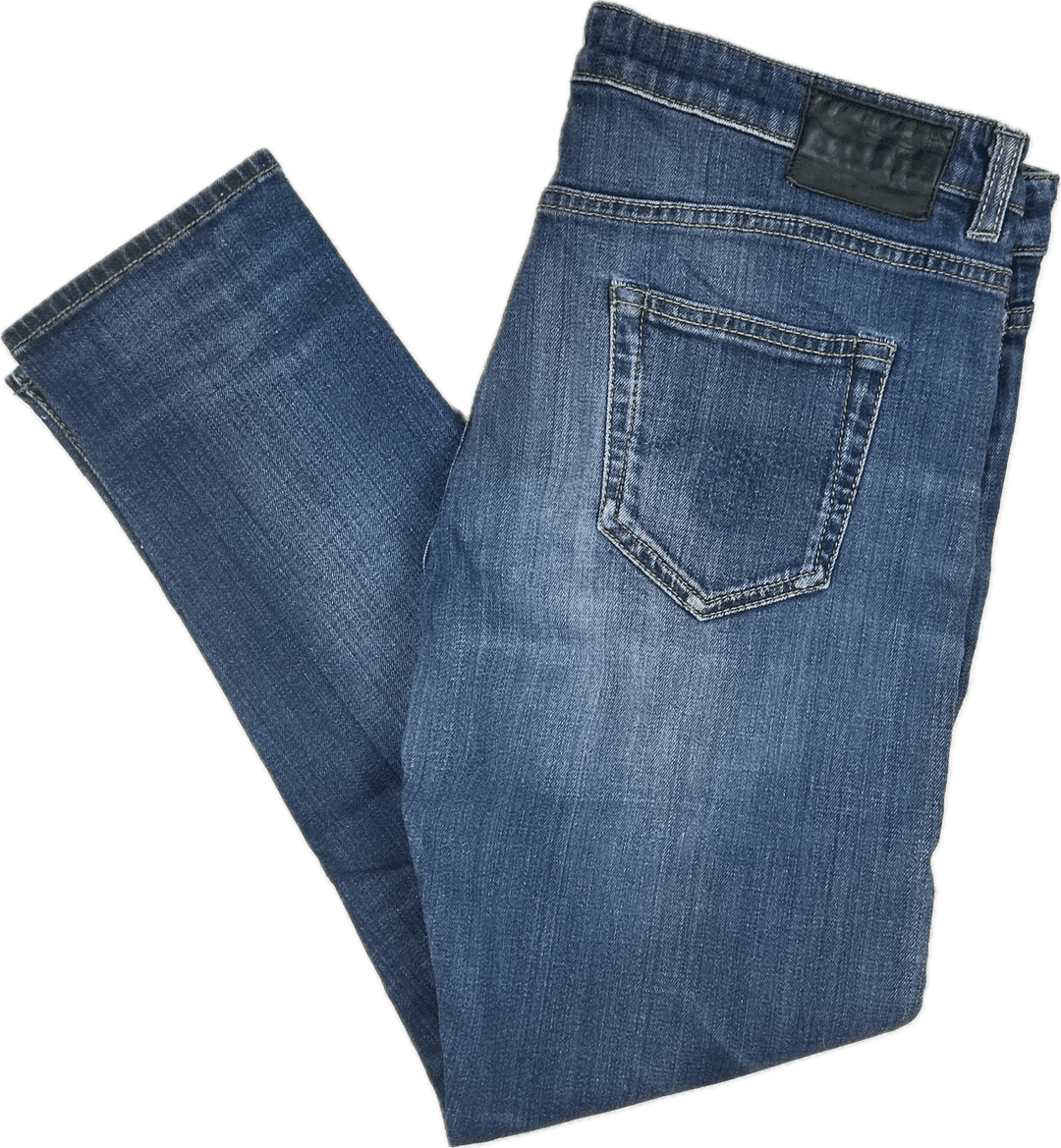 R13 Made in Italy 'Boy Skinny' Blue Jeans- Size 28 - Jean Pool