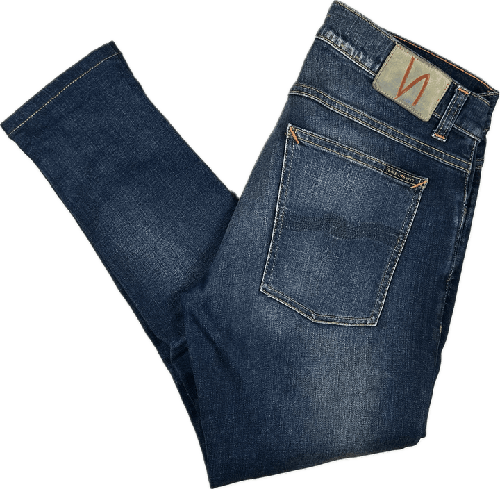 Nudie Jeans Co. 'Tight Terry' Mid Used Saver Stretch Jeans - Size 34/30