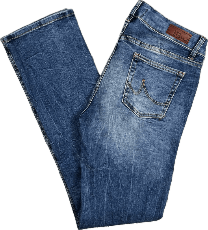 LTB Ladies 'Aspen Slim' Mid Rise Slim Straight Jeans -Size 30 - Jean Pool